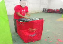 Red  pack kiloan kapal Pelni Dobonsolo dari tujuan dari Jakarta ke Surabaya, Makasar, Bau Bau, Ambon, Manokwari ,Sorong, Jayapura